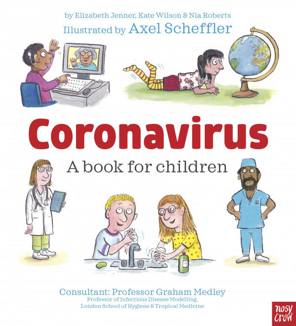 Coronavirus - a book for children book cover