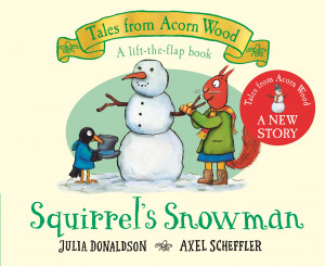 Squirrel's Snowman book cover