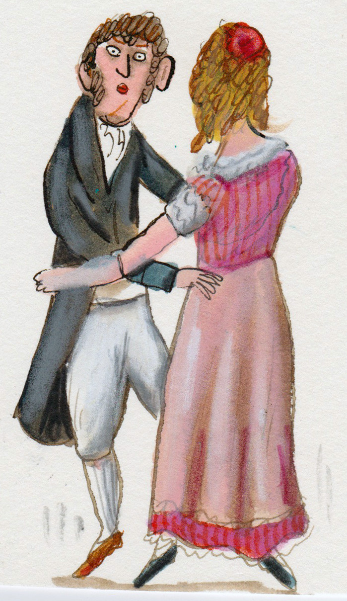 Dancing illustration