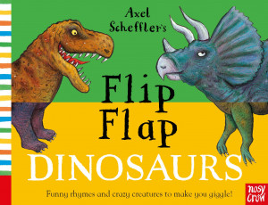 Flip Flap Dinosaurs book cover